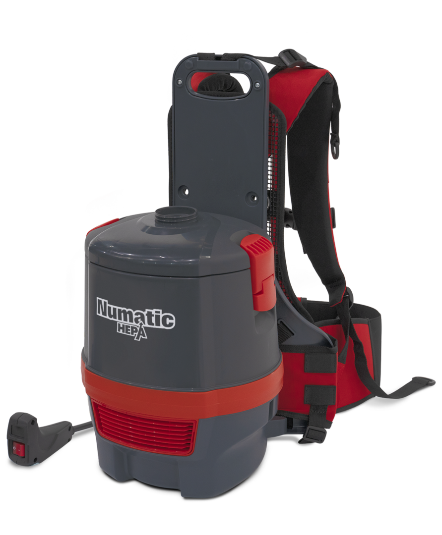 Mochila con filtro HEPA RSV 150H: aire limpio, limpieza profunda