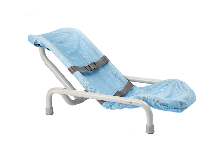 Lateral trunk support and headrest accessories on Contour Deluxe Chair