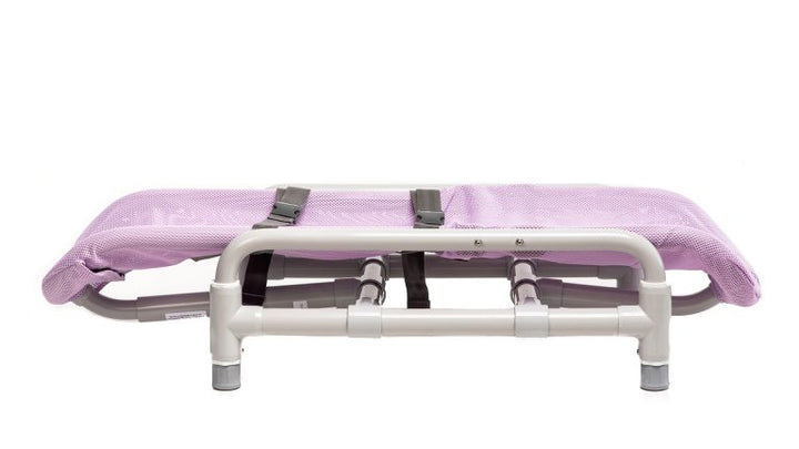 Adjustable reclining angles shown on Contour Supreme Bath Chair