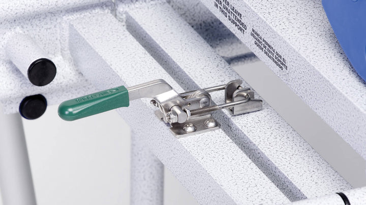 Ultima Access Transfer System in folded storage position