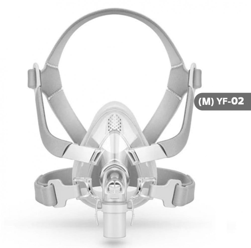 yuwell-yf02-full-face-cpap-mask-front-view