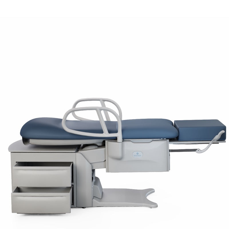 Brewer Access Power Table with seamless upholstery and flip-top storage – Easy patient transfer – Image 6