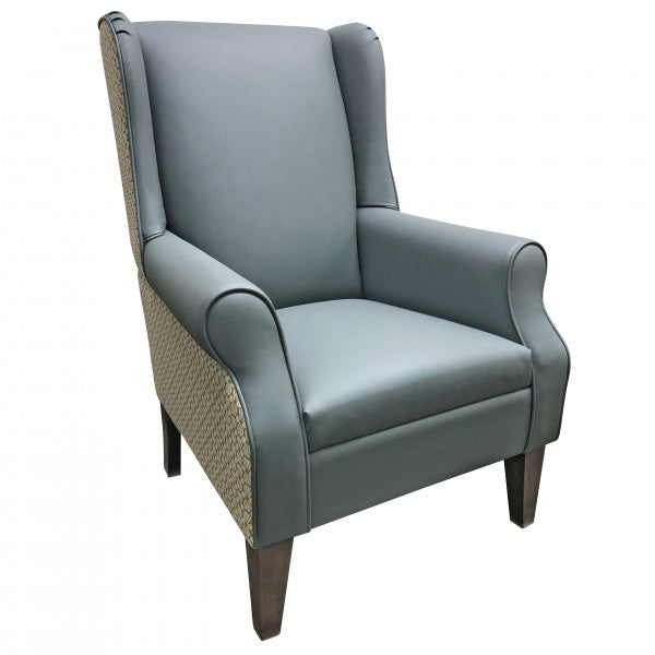 Silla de comedor HC992: fácil limpieza y comodidad con asiento fijo y firme