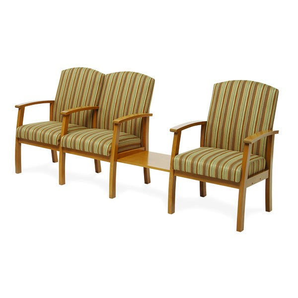 Asiento tándem HC1545USB y mesa TAND-M: comodidad y conveniencia personalizables