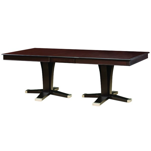 Mesa de comedor formal ultraexpansible de 1912 (con capacidad para 6 a 14 personas) con base personalizable