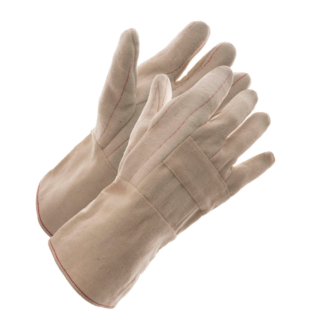 Gants d'inspecteur ForceField Lisle en coton blanc à enfiler