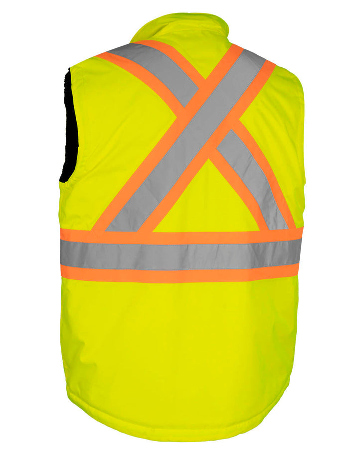 Chaleco de seguridad ForceField con forro de sherpa