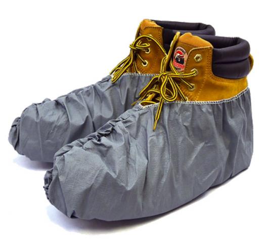 ForceField Shoe Covers, Non-skid, Grey, 2XL, BOX/200 Pairs