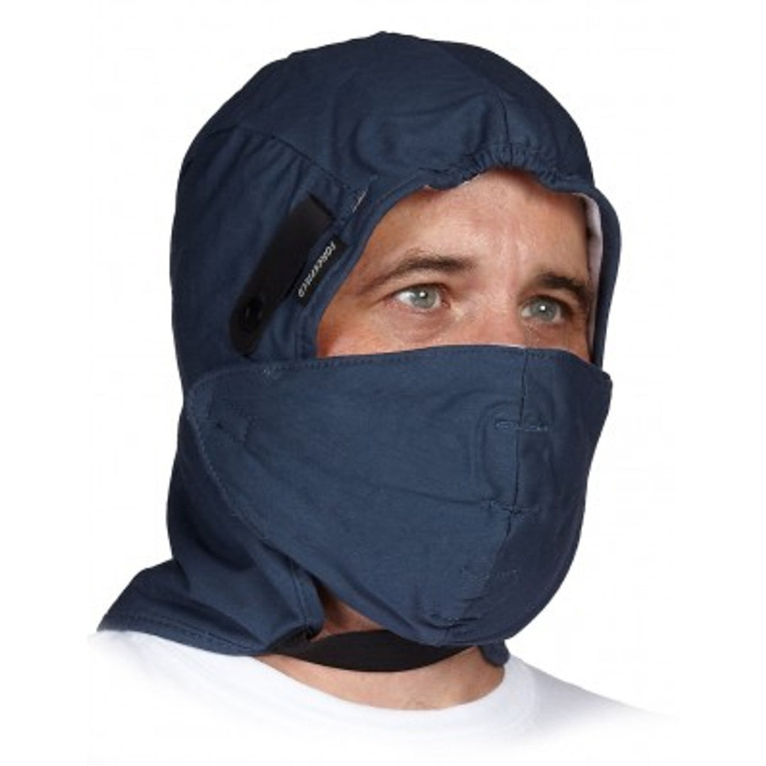 Forcefield Winter Hard Hat Liner with Face Mask