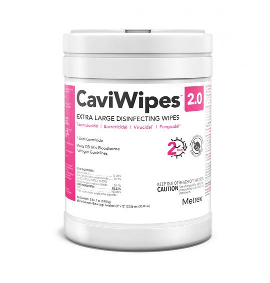 CaviWipes 2.0: Advanced Disinfectant Towelettes for Superior Cleaning