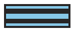 id sheet tape striped: Color: Black/Light Blue