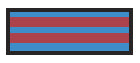 id sheet tape striped: Color: Blue/Red