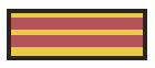 id sheet tape striped: Color: Yellow/Red