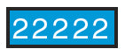 id sheet tape numbered : Color: White Numbers on Medical Blue