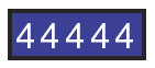 id sheet tape numbered : Color: White Numbers on Violet