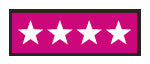 id sheet tape patterned : Color: White Stars on Fuchsia, Quantity/Packaging: 1 sheet (8.5″ x 11″)