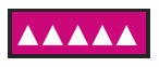 id sheet tape patterned : Color: White Triangles on Fuchsia, Quantity/Packaging: 1 sheet (8.5″ x 11″)