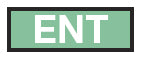 id sheet tape patterned : Color: Mint/White, ENT, Quantity/Packaging: 1 sheet (8.5″ x 11″)