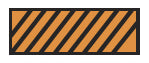 id sheet tape diagonal striped: Color: Orange/Black, Quantity/Packaging: 1 sheet (8.5″ x 11″)