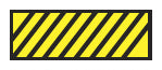 id sheet tape diagonal striped:Color: Yellow/Black, Quantity/Packaging: 1 sheet (8.5″ x 11″)