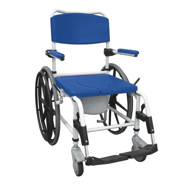 Aluminum Rehab Shower Commode Chair: Versatile and Durable Solution