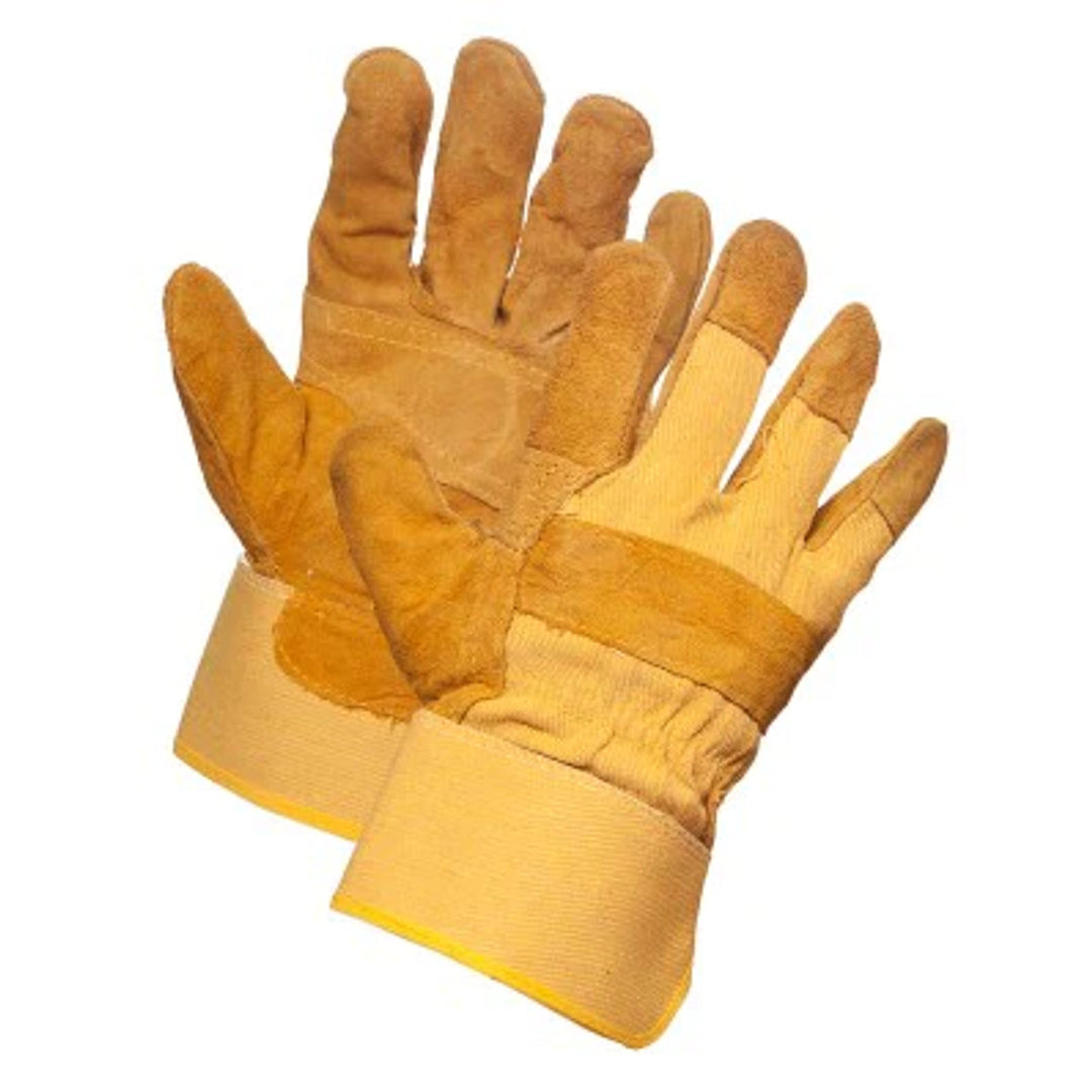 ForceField Awesome Brown Split Leather Gloves