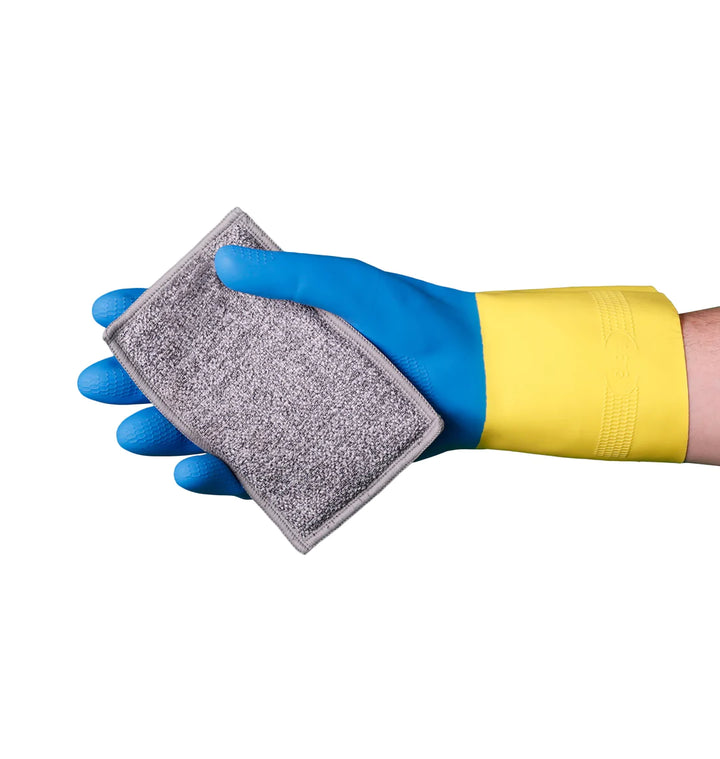 Gant VGuard 28 Mil en latex avec revêtement en néoprène et doublure floquée - Protection améliorée des mains