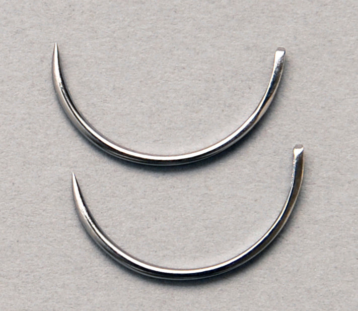 butlers cervix half circle taper point: Size in inches: .037x.1.378