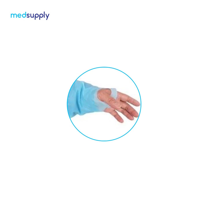 Isolation Gown With Thumb Loop