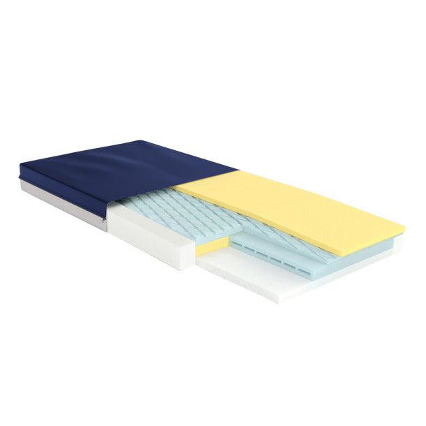 Gravity 9 Premium Pressure Redistribution Mattress top view showcasing visco-elastic memory foam and multi-layered support surface