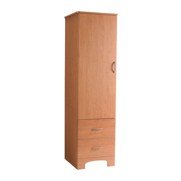 Armario Oslo de 1 puerta y 2 cajones: una solución de almacenamiento elegante para tu dormitorio