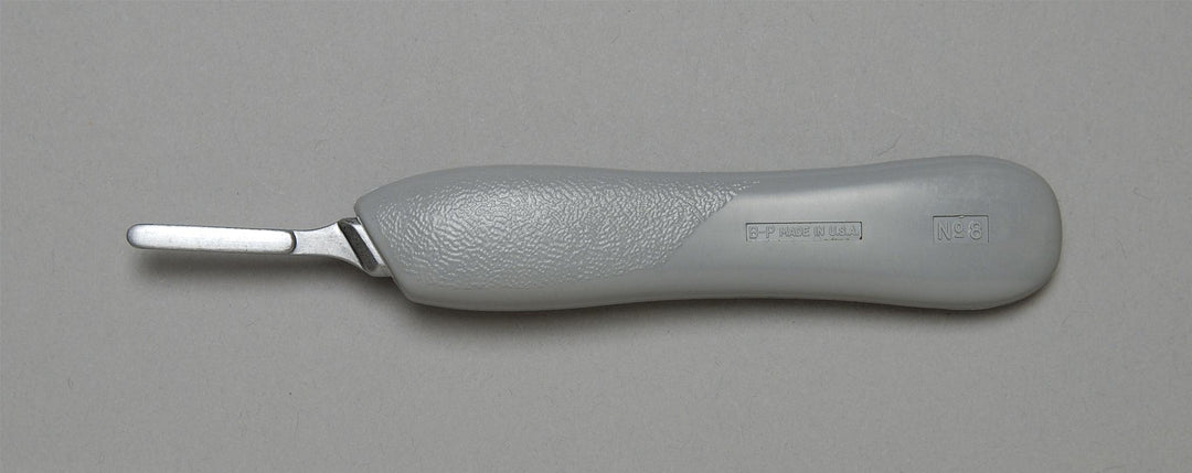 Mango de cuchilla quirúrgica Bard Parker: tamaño 8