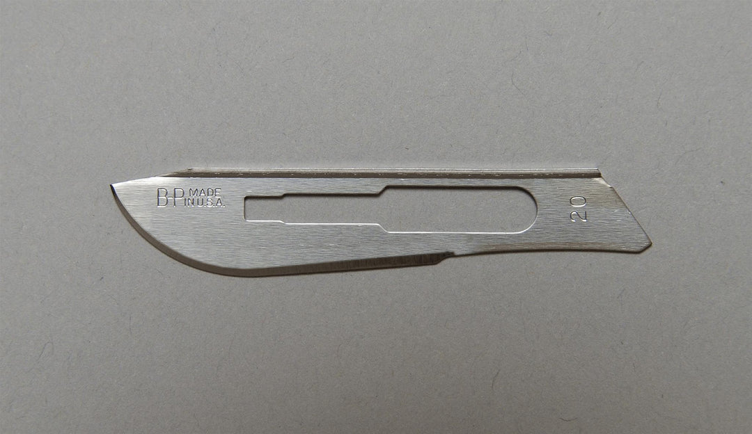 bard parker carbon rib back blades: Size: 21