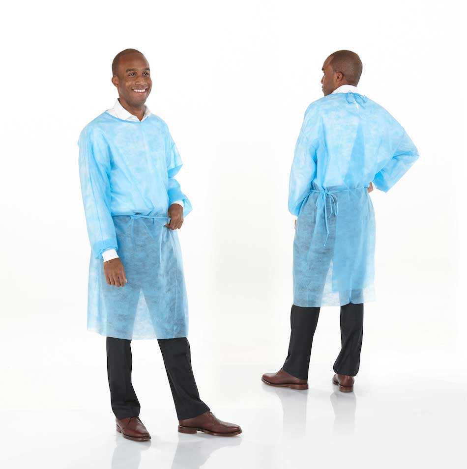safewear form fit isolation gown