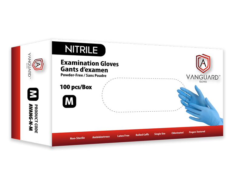 Gants en nitrile Vanguard : protection et confort haut de gamme