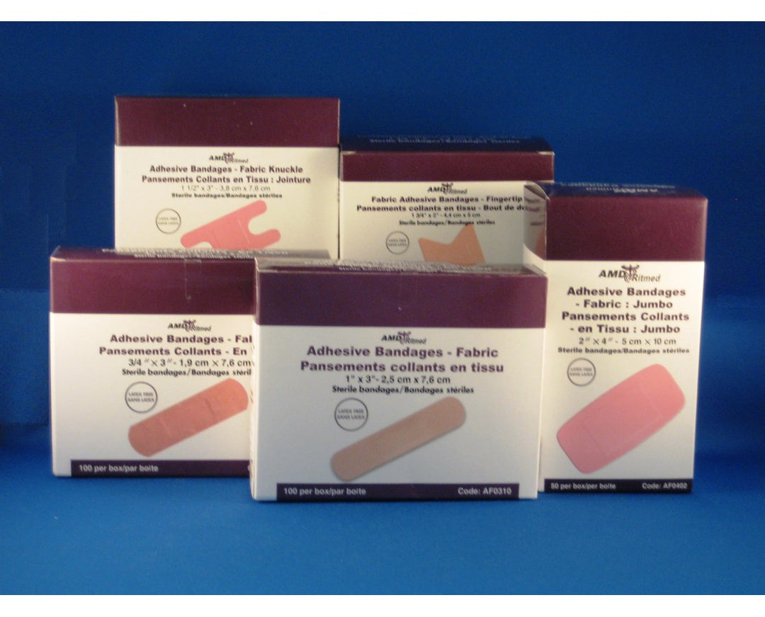Pansements adhésifs pour bouts de doigts en tissu Ritmed®