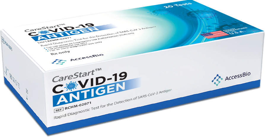 CareStart COVID-19 Antigen Test (AccessBio)
