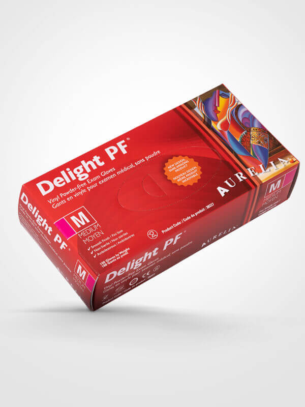 Gants en vinyle Aurelia Delight PF