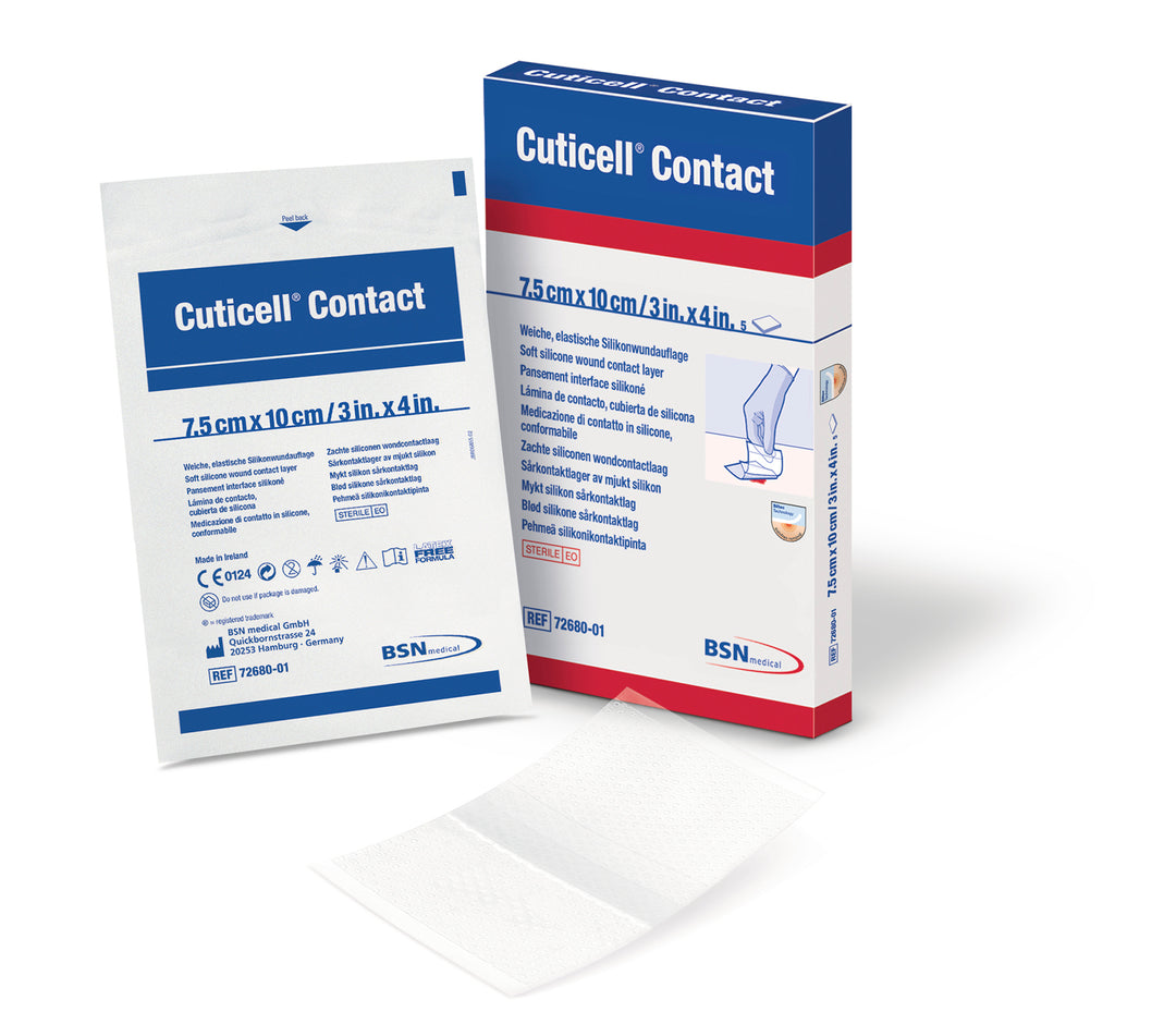 Cuticell Contact: Silicone Wound Contact Layer for Enhanced Healing