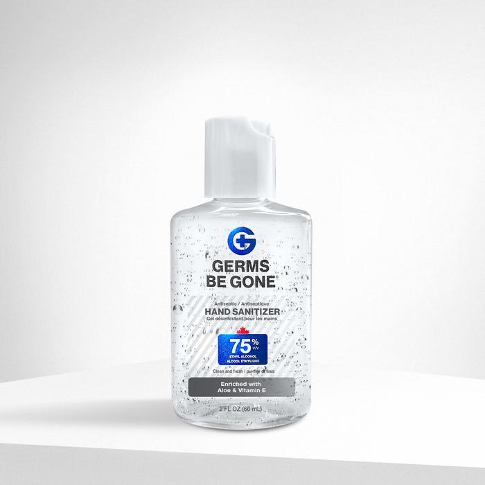 Spray líquido Be Gone (2 oz): desinfectante de manos para llevar
