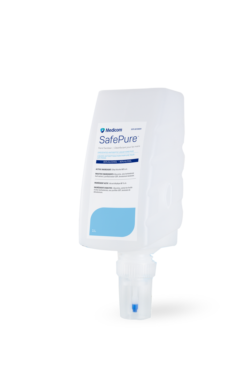 SafePure® Liquid Hand Sanitizer 80 Alcohol Med Supply