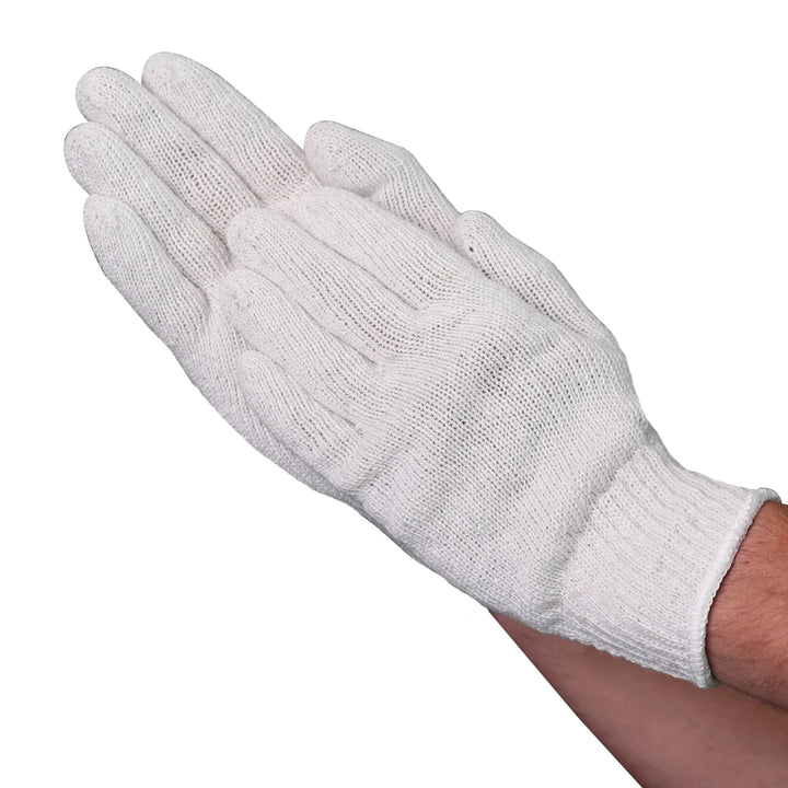 Gant en tricot blanchi de poids moyen VGuard - Protection polyvalente des mains