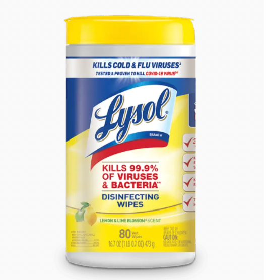 LYSOL® DISINFECTING WIPES - Germ-Free Home Essential