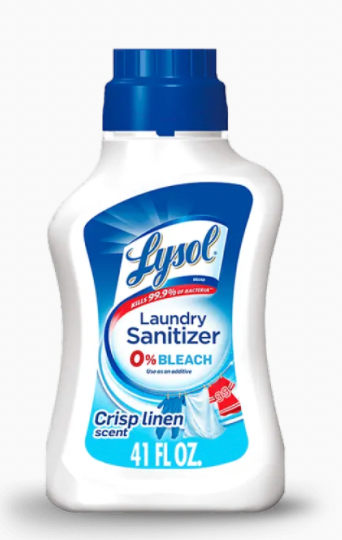Desinfectante para ropa Lysol®: máxima eliminación de bacterias