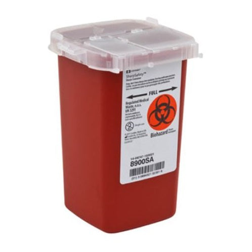 Eliminación segura de objetos punzantes: contenedor para flebotomía Sharpsafety™