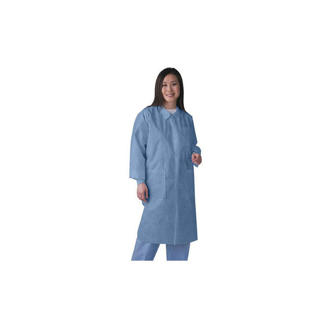 Lab Coat With Two Hip and Chest Pocket