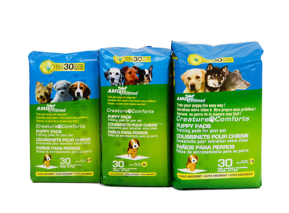 Ritmed® Creature Comforts Puppy Training Pads