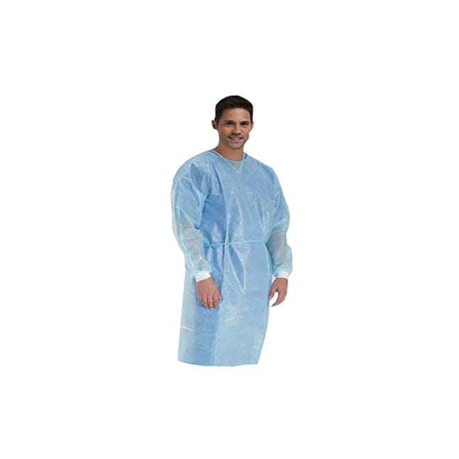 Raglan Sleeves with Knit Cuffs Isolation Gowns