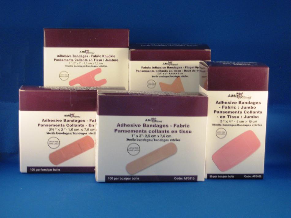 Fabric Adhesive Bandages - Gentle and Effective Wound Care Solutions