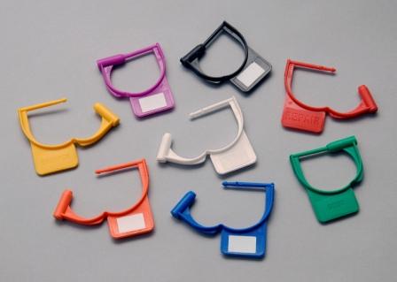 locking tag write on: Color: Orange